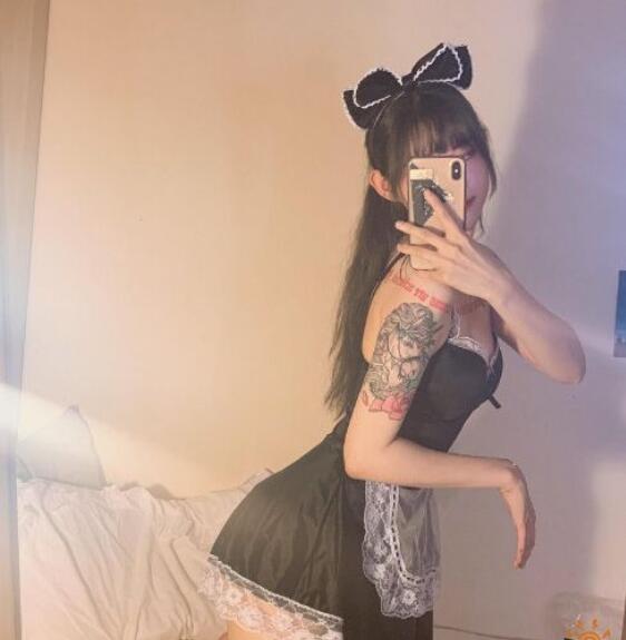 抖音痞幼视频事件图片，痞幼淘宝价格照片，痞幼睡衣福利写真套图-第3张